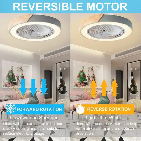 Fans - Modern Low Profile Wood Ceiling Fan Light with Remote Control SW-36210789 - SWEET-LIGHTS