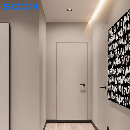 Spotlight - SCON Recessed Spotlight Square Rimless LED Downlight Anti-glare Embedded Ceiling Lamps 110V-240V SW-36210789 - SWEET-LIGHTS