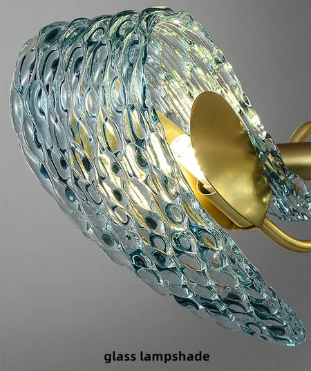 Chandelier - Hot Sales Blue Glass LED Lamp for Home Decor SW-36210457 - SWEET-LIGHTS