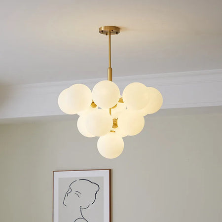 Pendant Light - Nordic Minimalist Glass Ball LED Chandelier for Home Decor SW-36210457 - SWEET-LIGHTS