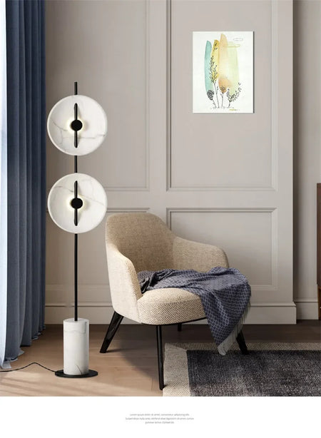 Floor Lamp - SEAN Modern Creative LED White Marble Standing Light SW-36210579 - SWEET-LIGHTS