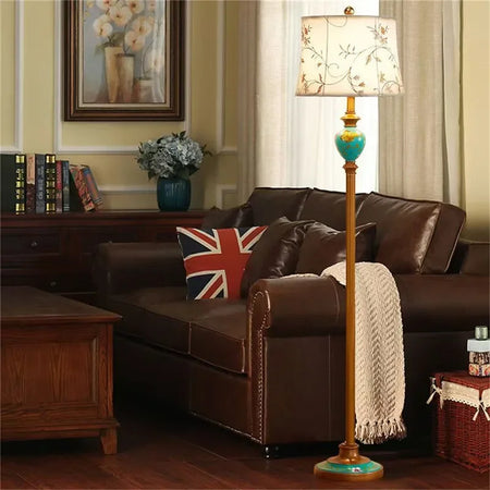 Floor Lamp - TEMAR American Retro Luxurious Standing Light SW-36210457 - SWEET-LIGHTS