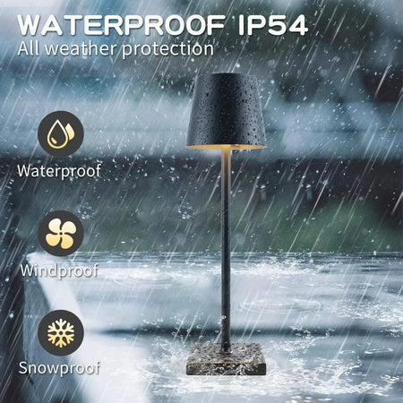 Table Lamp - 5200mAh USB Aluminum Alloy LED Rechargeable for Bar Living Room Reading Wireless SW-36210567 - SWEET-LIGHTS
