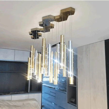 Pendant Light - Nordic Bar Chandelier LED Hanging Lighting Gold/Silver SW-36210345 - SWEET-LIGHTS
