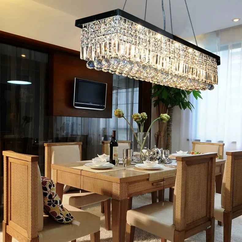 Pendant Light - LED Crystal Chandelier Modern Dining Lamp SW-36210923 - SWEET-LIGHTS