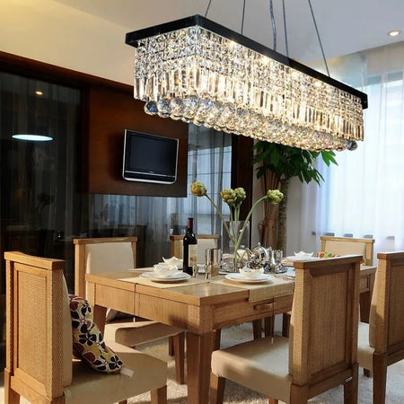 Pendant Light - LED Crystal Chandelier Modern Dining Lamp SW-36210923 - SWEET-LIGHTS