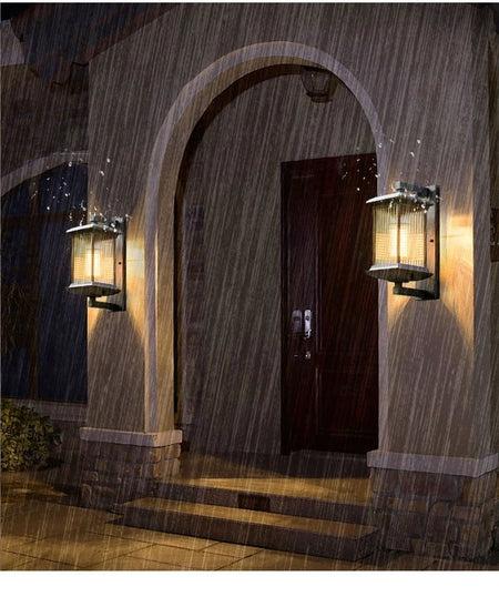 Outdoor Light - Metal Waterproof Outdoor Wall Lamp AC90-260V for Hotel Villa Porch Garden SW-36210457 - SWEET-LIGHTS