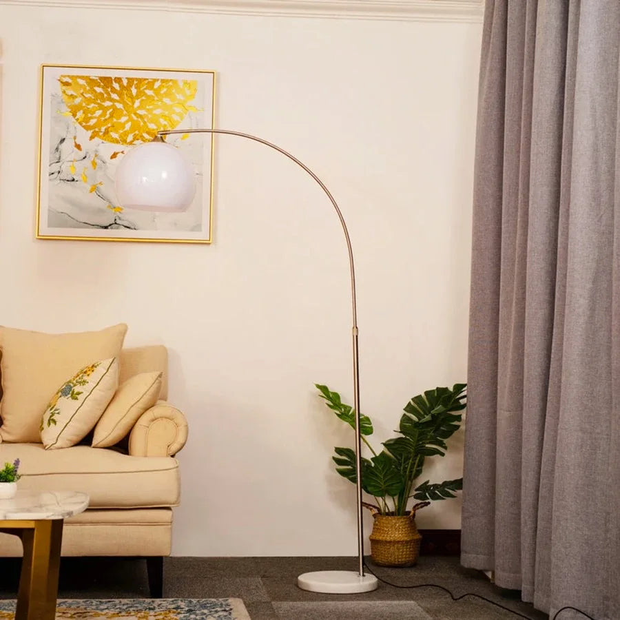 Floor Lamp - Nordic Modern Minimalist LED Stand Light White Orange SW-36210345 - SWEET-LIGHTS