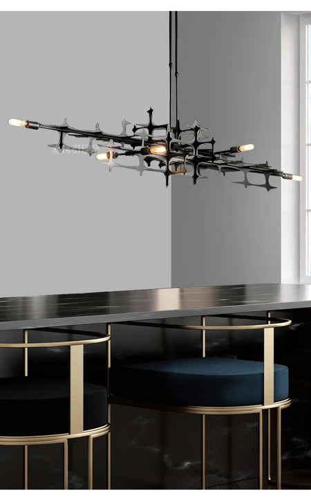 Pendant Light - Nordic Light Luxury Geometric Bar Pendant Lamp SW-36210357 - SWEET-LIGHTS