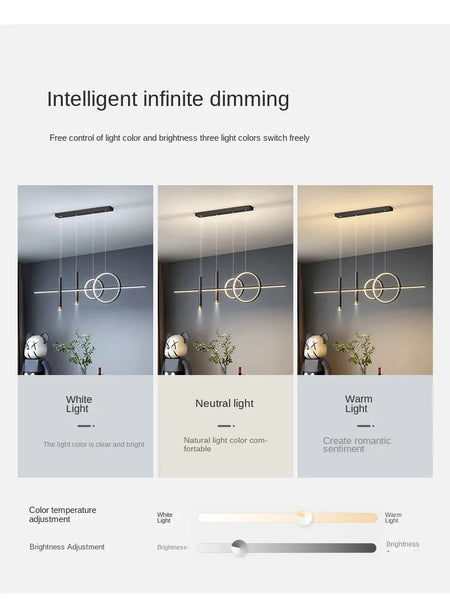 Pendant Light - Modern Dining Room LED Chandelier Lamp SW-36210345 - SWEET-LIGHTS
