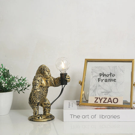 Table Lamp - King Kong Gorilla Animal Indoor Resin Night Light SW-36210374 - SWEET-LIGHTS