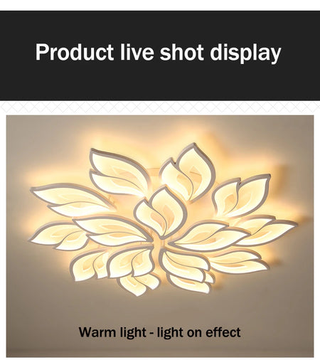 Ceiling Light - Modern LED Ceiling Chandeliers Light for Living Dining Room Bedroom Ceiling Lamps With Remote Control Dimmable Lights Fixtures SW-36210347 - SWEET-LIGHTS