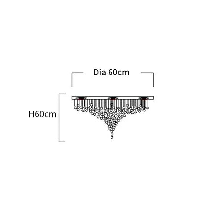 Chandelier - Modern Stone Crystal LED Chandelier Large Luxury Staircase Living Room Light Fixture SW-36210457 - SWEET-LIGHTS