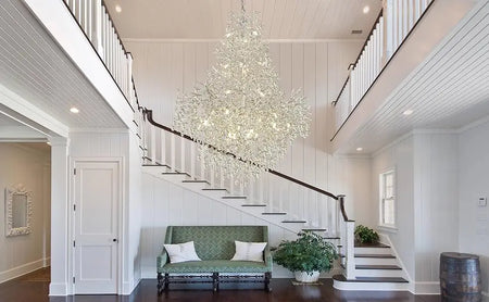 Chandelier - Luxury Modern Crystal Ceiling Lighting for High Ceilings SW-36210478 - SWEET-LIGHTS