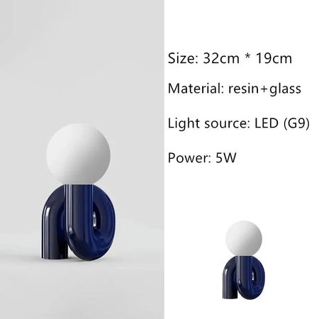 Table Lamp - Nordic Postmodern Glass Desk Lamp SW-36210579 - SWEET-LIGHTS
