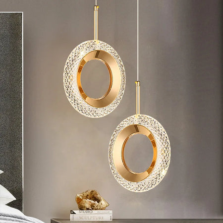 Pendant Light - Nordic Ring LED Indoor Hanging Lamp Room Decor SW-36210234 - SWEET-LIGHTS