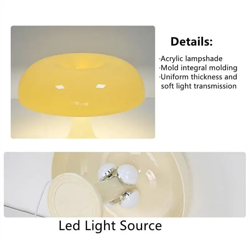 Table Lamp - New Led Mushroom for Hotel Bedroom Living Room Lighting SW-36210345 - SWEET-LIGHTS