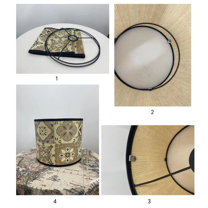 Lampshade - Japanese Style Bamboo Light Cover for Home SW-36210345 - SWEET-LIGHTS