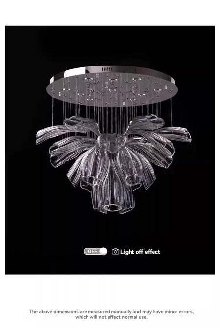 Chandelier - Italy Designer Crystal Glass Pendant Lights Luxury SW-36210457 - SWEET-LIGHTS