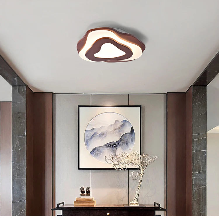 Ceiling Light - Modern Wood Led Ceiling Lamp for Living Room Bedroom Kitchen SW-36210567 - SWEET-LIGHTS