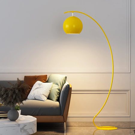 Floor Lamp - ULANI Nordic Yellow Fishing LED Decorative Light SW-36210124 - SWEET-LIGHTS