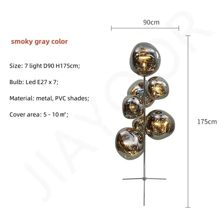 Floor Lamp - Nordic Designer's Light Luxury Lava Large Sofa Side Fixture SW-36210345 - SWEET-LIGHTS