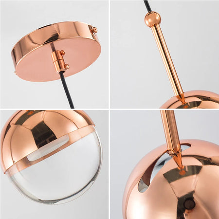 Pendant Light - Creative Round Crystal Dora Long Line for Bedroom and TV Background SW-36214567 - SWEET-LIGHTS