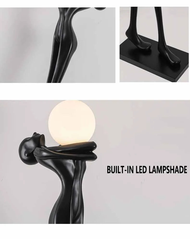 Floor Lamp - Humanoid Art Sculpture Ball Creative Designer SW-36210348 - SWEET-LIGHTS