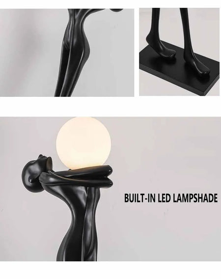 Floor Lamp - Humanoid Art Sculpture Ball Creative Designer SW-36210348 - SWEET-LIGHTS