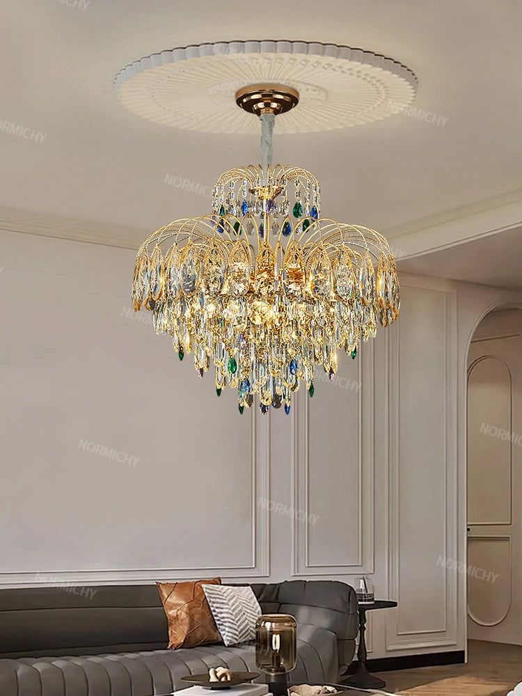 Chandelier - Home Decoration Crystal Chandelier Luxury Villa Lighting SW-36210458 - SWEET-LIGHTS
