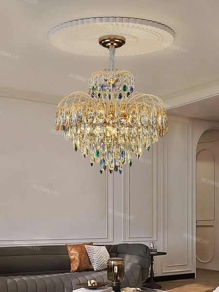 Chandelier - Home Decoration Crystal Chandelier Luxury Villa Lighting SW-36210458 - SWEET-LIGHTS