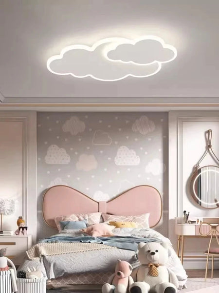 Children Lighting - Creative Cloud Children's Room LED Ceiling Light Modern Bedroom Study Lamp Nordic Designer Fixture SW-36210458 - SWEET-LIGHTS