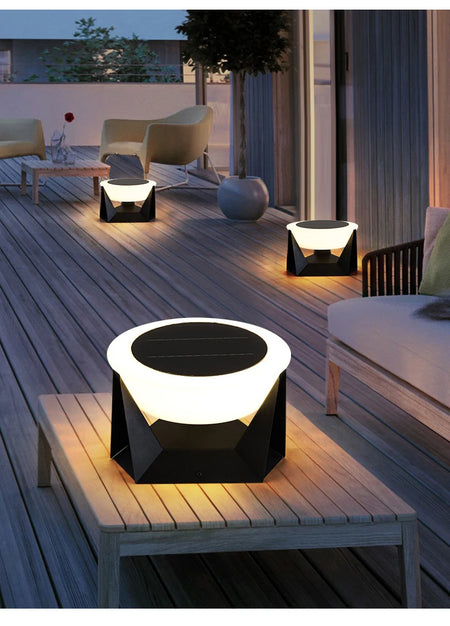 Outdoor Light - LED Remotely Controlled Solar Column Lamp Dimmable Waterproof SW-36210425 - SWEET-LIGHTS