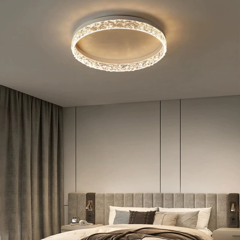 Ceiling Light - Nordic Light Luxury Circular LED Ceiling Light SW-36210457 - SWEET-LIGHTS