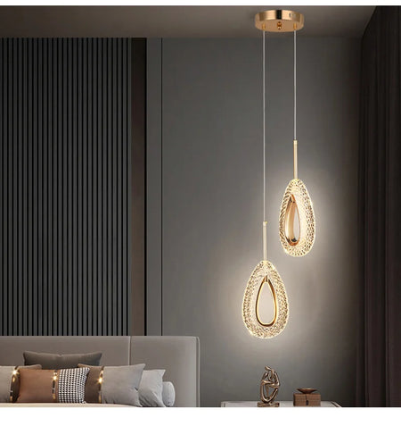 Pendant Light - Nordic Ring LED Indoor Hanging Lamp Room Decor SW-36210234 - SWEET-LIGHTS