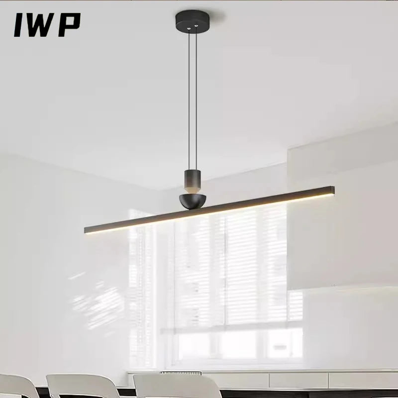 Pendant Light - Modern Minimalist LED Ceiling Chandelier Dining Room Bar Table Pendant Lights Linear Strip Luster SW-36210345 - SWEET-LIGHTS