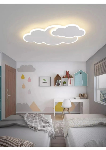 Children Lighting - Creative Cloud Children's Room LED Ceiling Light Modern Bedroom Study Lamp Nordic Designer Fixture SW-36210458 - SWEET-LIGHTS