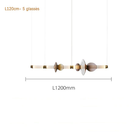Pendant Light - Nordic Style Designer Stained Glass LED Chandelier SW-36210579 - SWEET-LIGHTS