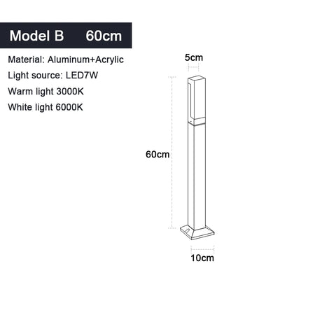 Outdoor Light - Waterproof IP65 LED Lawn Light 30-100CM SW-36210457 - SWEET-LIGHTS