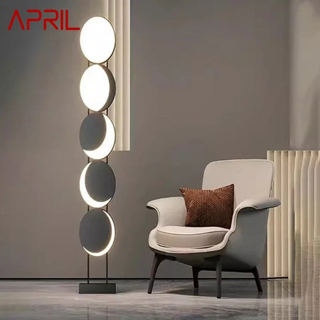 Floor Lamp - APRIL Modern Nordic Designer Minimalist Lighting SW-36210347 - SWEET-LIGHTS