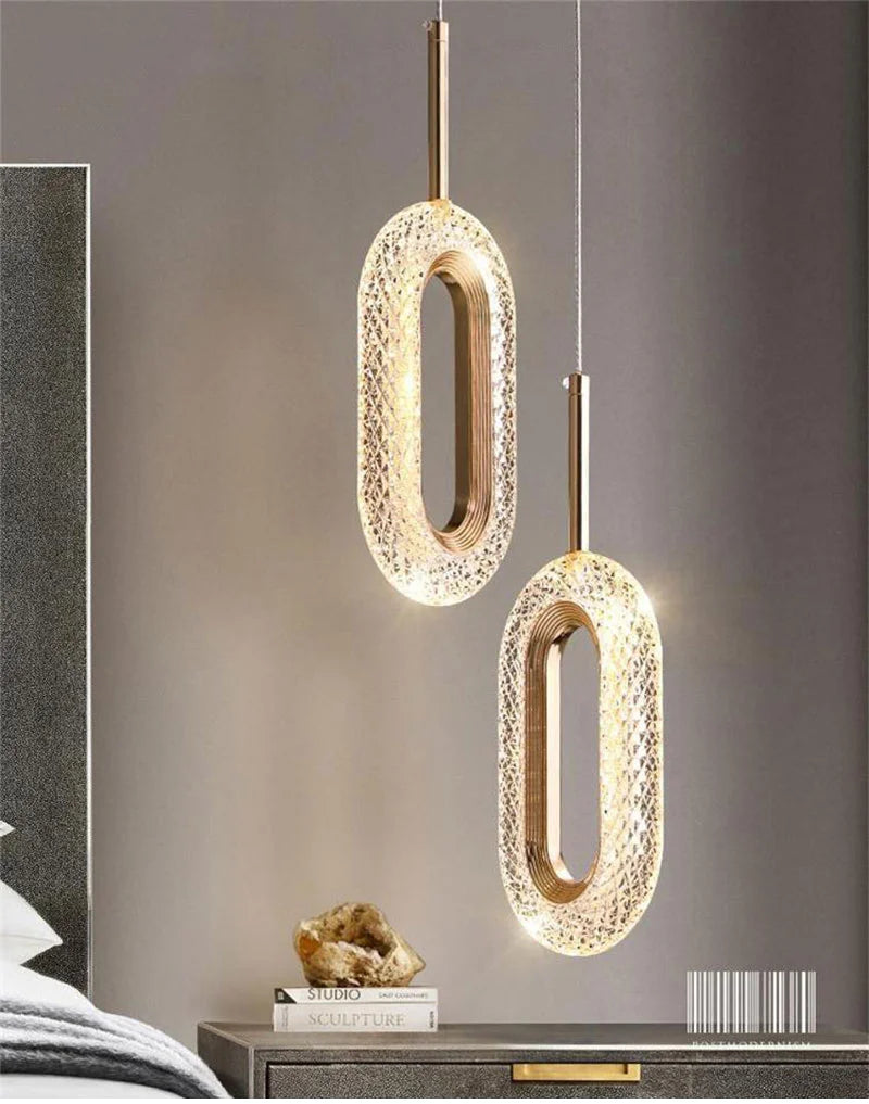 Pendant Light - Nordic Ring LED Indoor Hanging Lamp Room Decor SW-36210234 - SWEET-LIGHTS