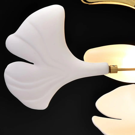 Chandelier - Nordic Modern Long Ginko Leaf Pendant Light for Living Room Dining Room Bedroom Kitchen SW-36210478 - SWEET-LIGHTS