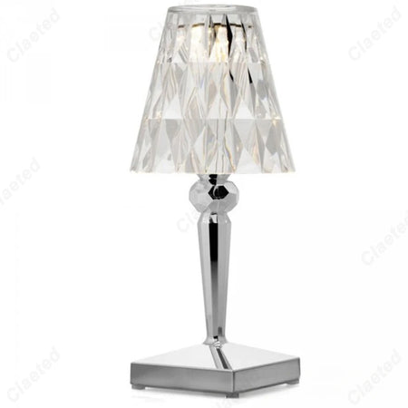 Table Lamp - LED Acrylic Diamond Crystal Decorative Desk Lamp USB Charging Touch Nightlight SW-36210457 - SWEET-LIGHTS