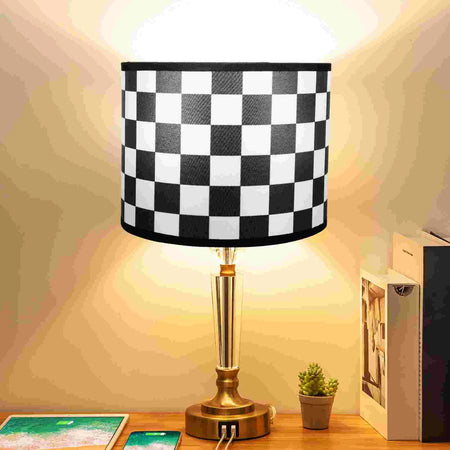 Lampshade - Single Drum Linen Fabric Replacement Shade SW-36214567 - SWEET-LIGHTS
