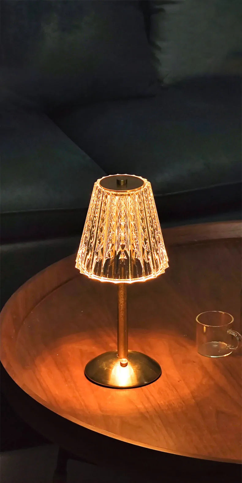 Table Lamp - Luxury Diamond Crystal Touch Bedside Lamp SW-36210457 - SWEET-LIGHTS