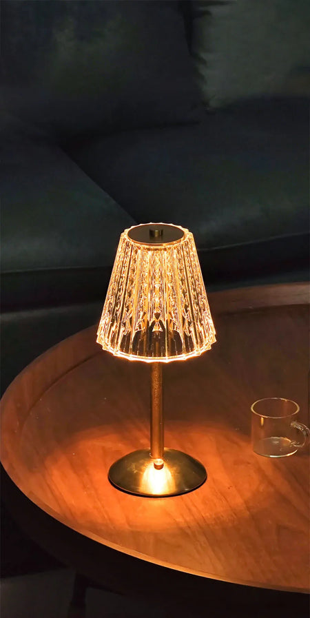 Table Lamp - Luxury Diamond Crystal Touch Bedside Lamp SW-36210457 - SWEET-LIGHTS