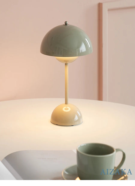 Table Lamp - Touch Control Infinitely Dimmable Mushroom Desk Lamp for Bedroom Living Room Study Cafe Restaurant SW-36210438 - SWEET-LIGHTS