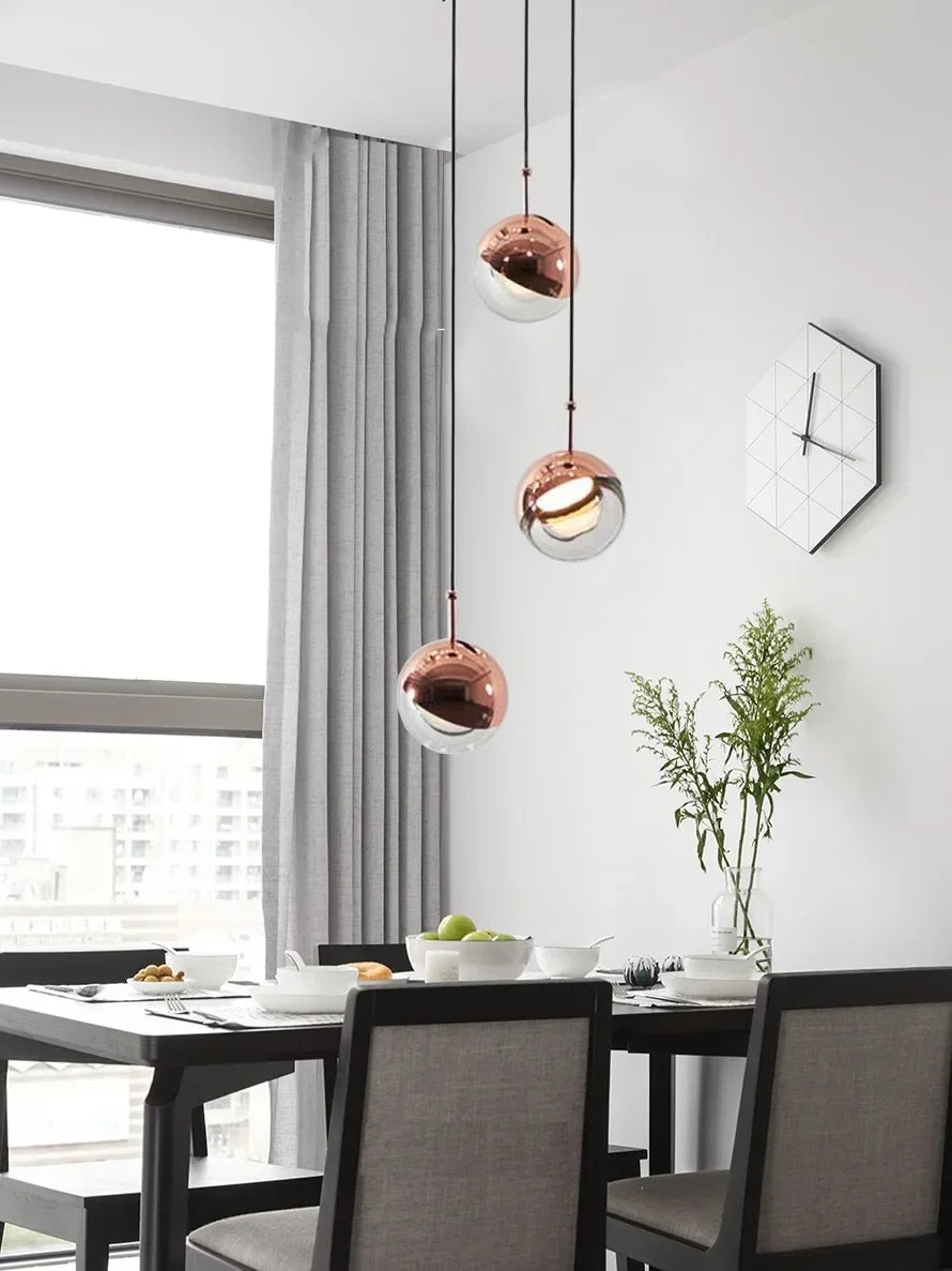 Pendant Light - Creative Round Crystal Dora Long Line for Bedroom and TV Background SW-36214567 - SWEET-LIGHTS