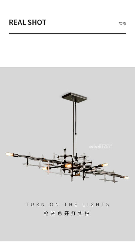 Pendant Light - Nordic Light Luxury Geometric Bar Pendant Lamp SW-36210357 - SWEET-LIGHTS