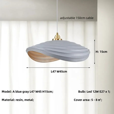 Pendant Light - Modern Minimalism E27 LED Resin Lamp Fixtures SW-36210678 - SWEET-LIGHTS